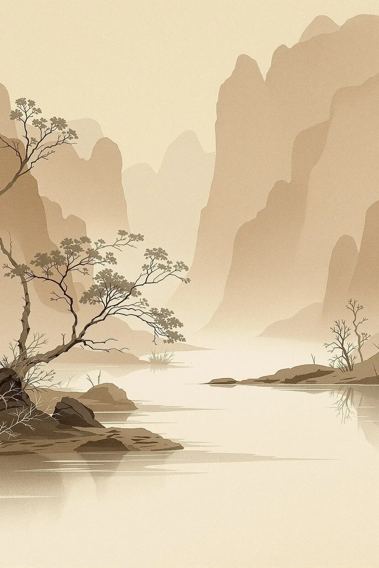 山水之间纪录片 山水之间 电影海报